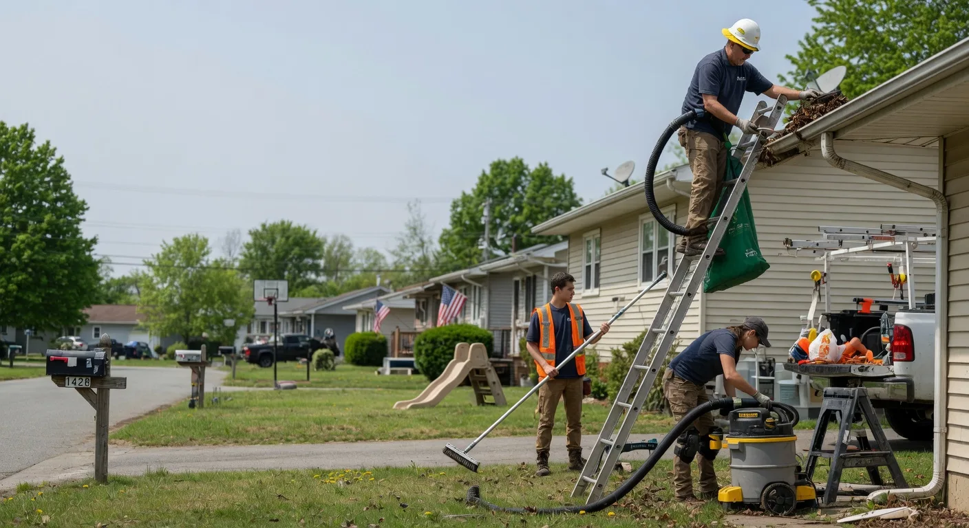 Gutter Installation in Saint Peter, IL near me